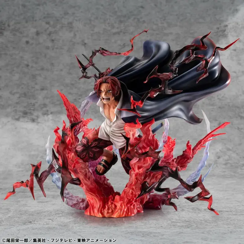 Portrait.Of.Pirates One Piece Sa-Maximum - Leader Of Red Hair Pirates Red-Haired Shanks Kamusari Figurine 1