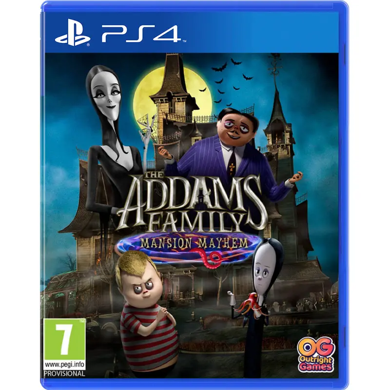 Ps4 Addams Family: Mansion Mayhem 1