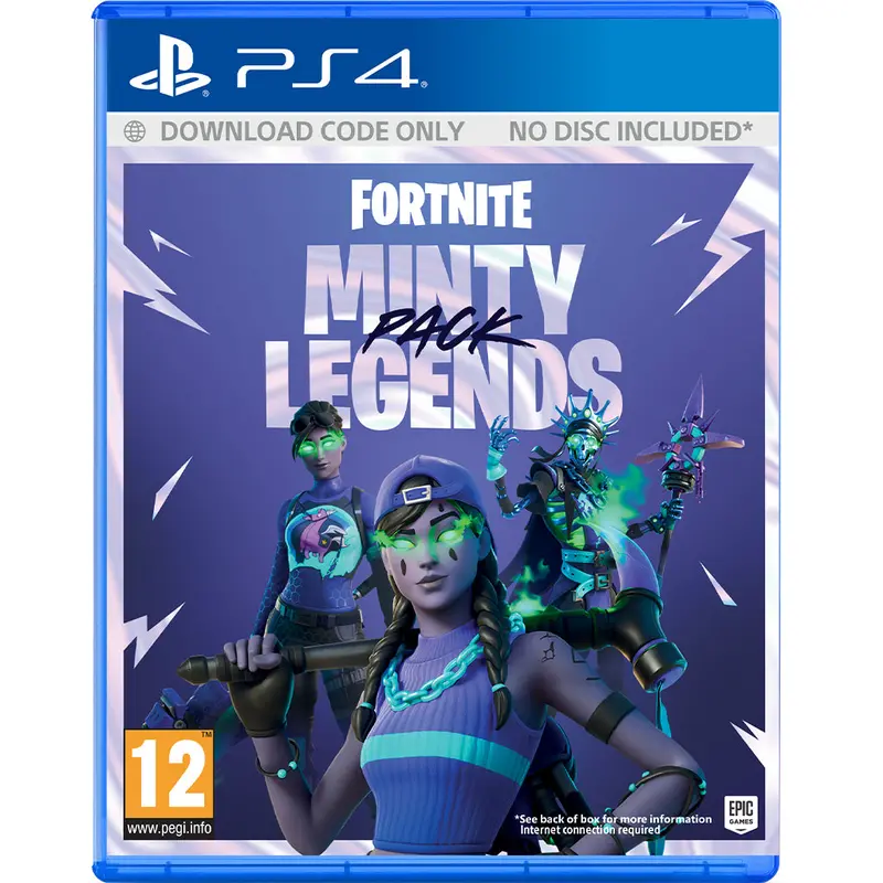 Ps4 Fortnite: The Minty Legends Pack [Code In Box] 1