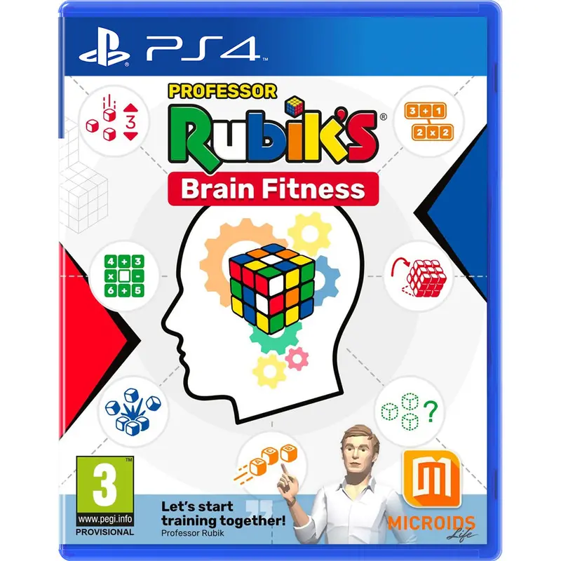 Ps4 Professor Rubick's Brain Fitness 1