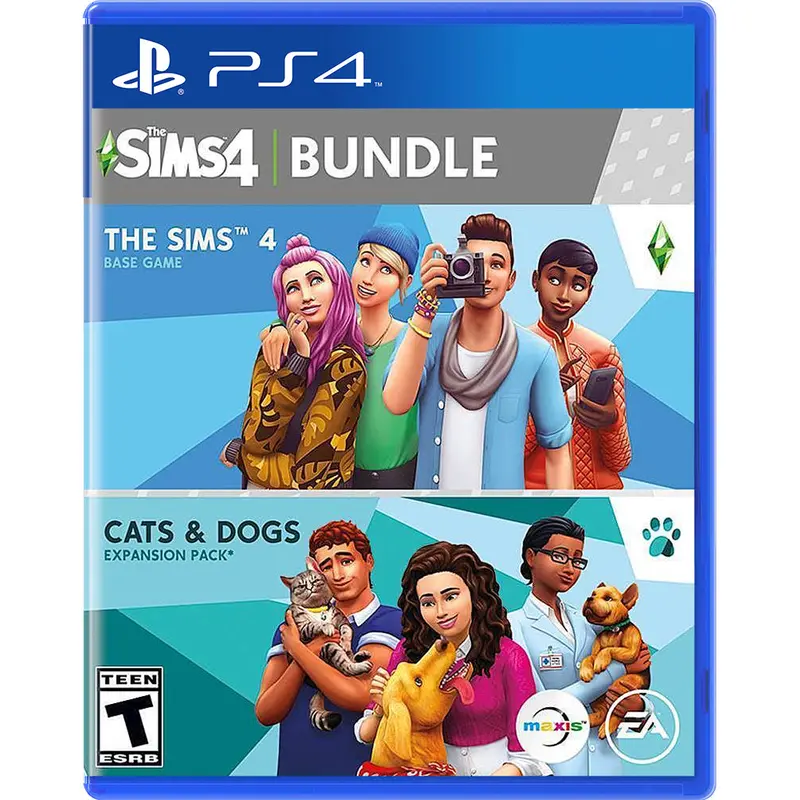 Ps4 The Sims 4 + Cats & Dogs Bundle 1