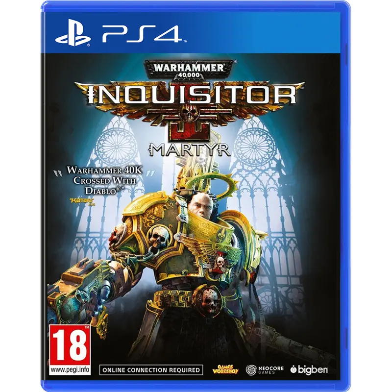 Ps4 Warhammer 40,000: Inquisitor - Martyr 1