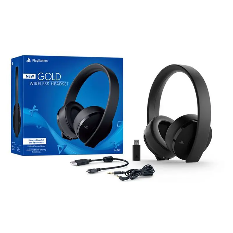 Ps4 Wireless Stereo Headset 03 Black (Cuhya-0080) 1