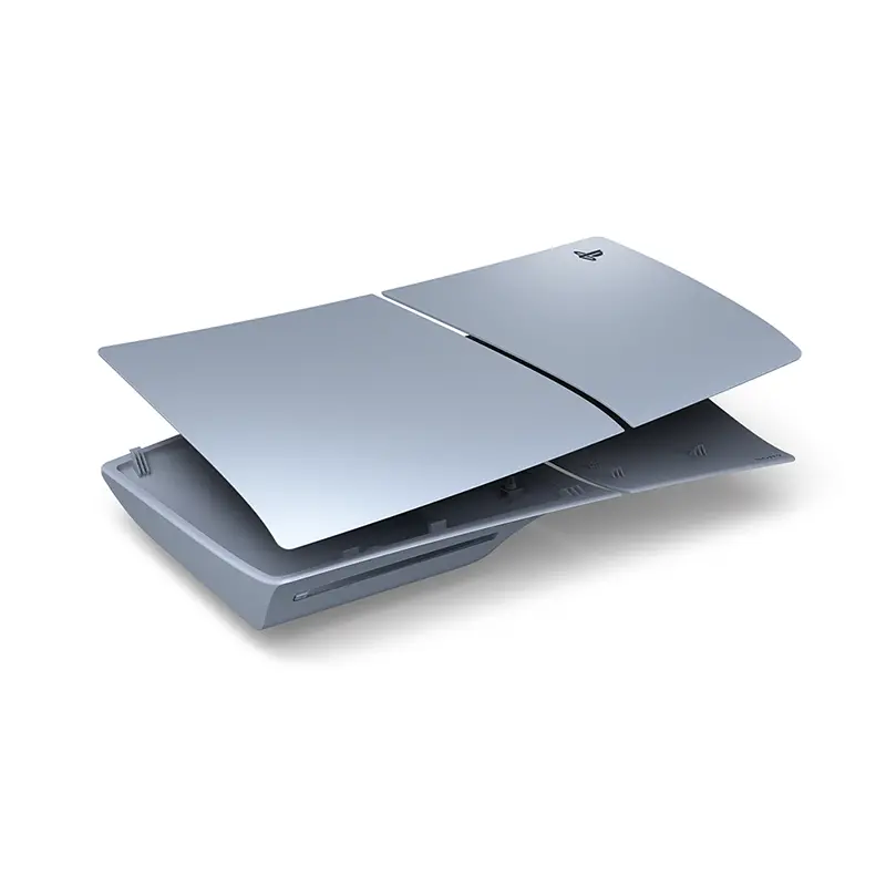 Ps5 Slim Disc Console Cover (Sterling Silver) 1