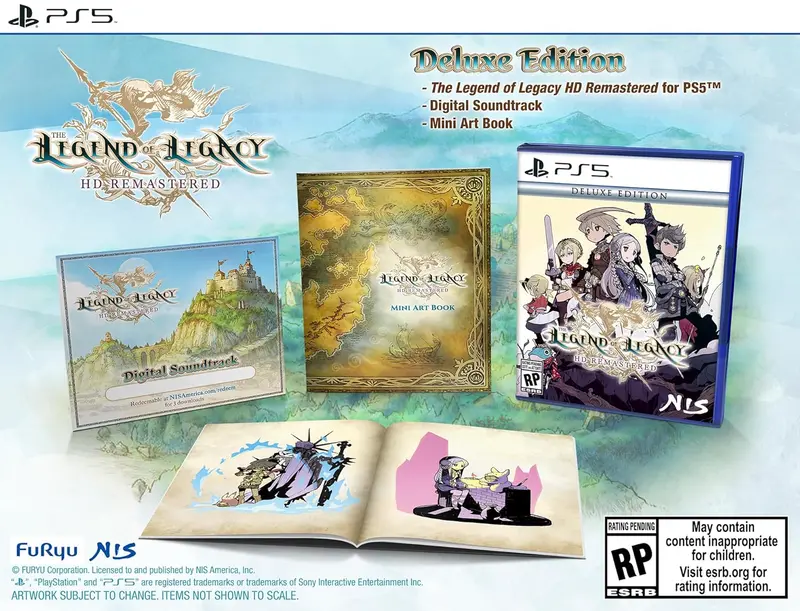 Ps5 The Legend Of Legacy Hd Remastered 2