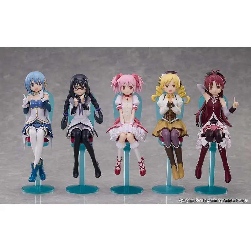 Puella Magi Madoka Magica The Movie Rebellion Tea Party Cake Song Ver. Non Scale Figure Complete Set 1