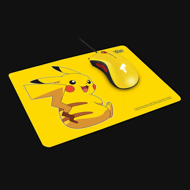 Razer Pokémon Pikachu Mouse + Mat Bundle 1