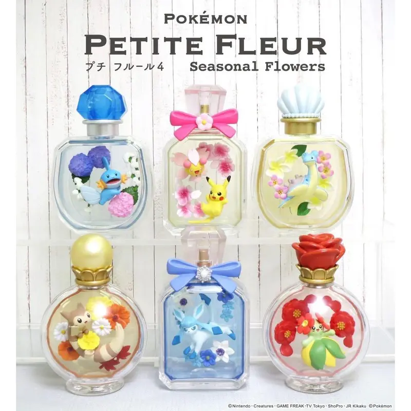 Re-Ment Pokemon Petite Fleur Seasonal Flowers (Box Of 6) 1