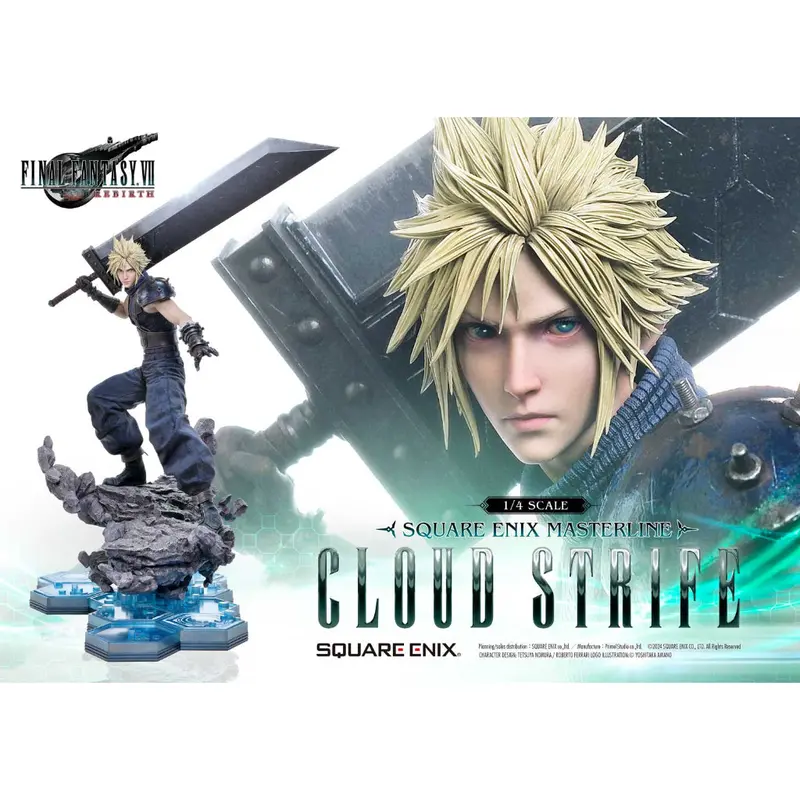 [*Retail Only Pre-Order] Square Enix Masterline Final Fantasy Vii Rebirth 1/4 Scale - Cloud Strife 1