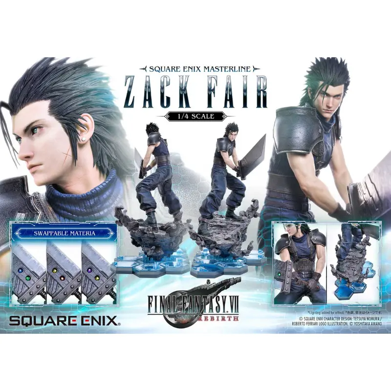 [*Retail Only Pre-Order] Square Enix Masterline Final Fantasy Vii Rebirth 1/4 Scale - Zack Fair 1