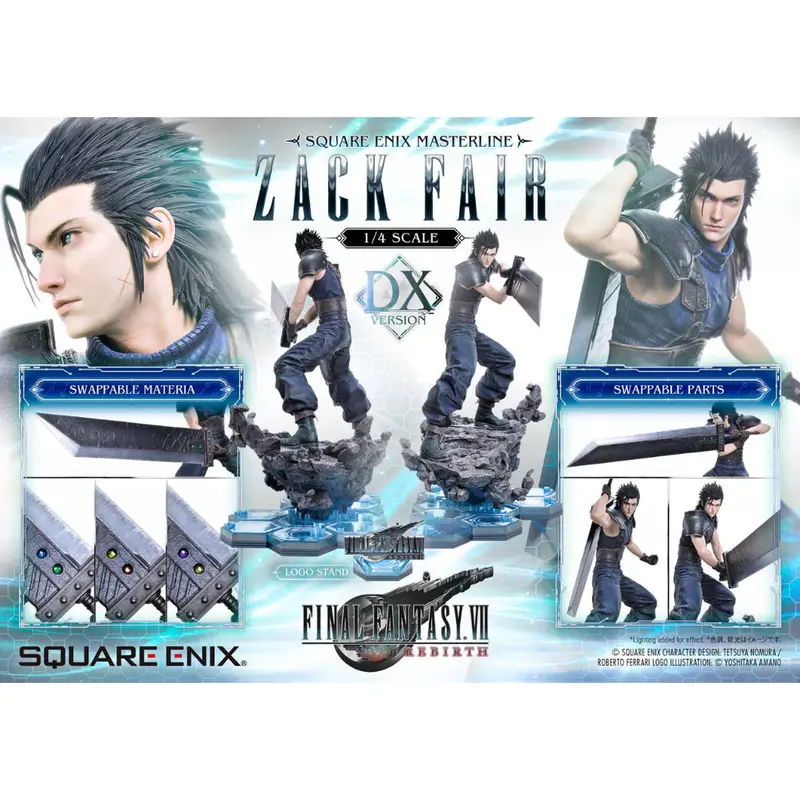 [*Retail Only Pre-Order] Square Enix Masterline Final Fantasy Vii Rebirth 1/4 Scale - Zack Fair Deluxe Ver. 1