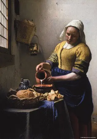 Rijksmuseum: De Keukenmeid - Johannes Vermeer (1000) 1