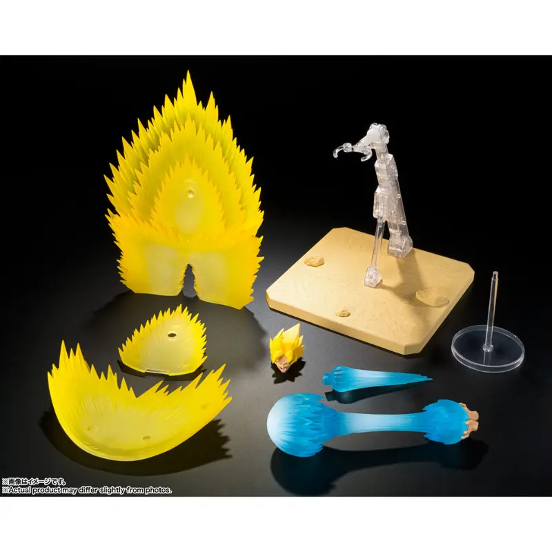 S.H.Figuarts Super Saiyan Son Gokus Efect Parts Set-Teleport Kamehameha- 1