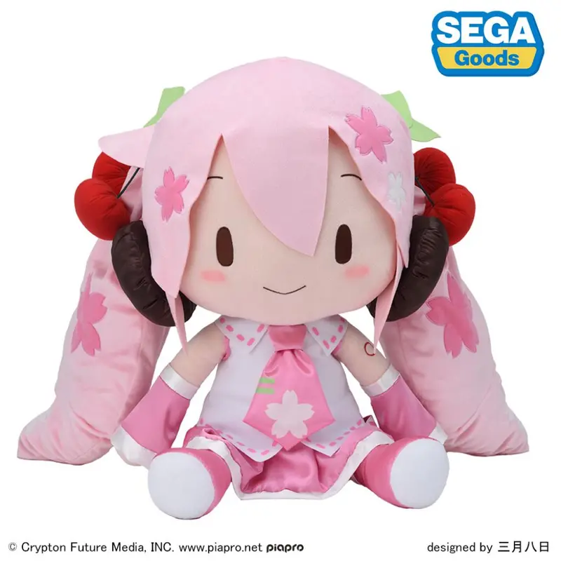 Sakura Miku Fuwa Petit Big Jumbo Plush 1