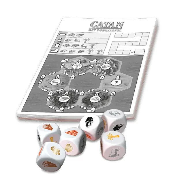 Scoreblok Catan Dobbelspel 1