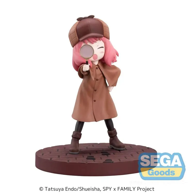 Sega Anya Forger Playing Detective Ver Luminasta Spy X Family Figure 1