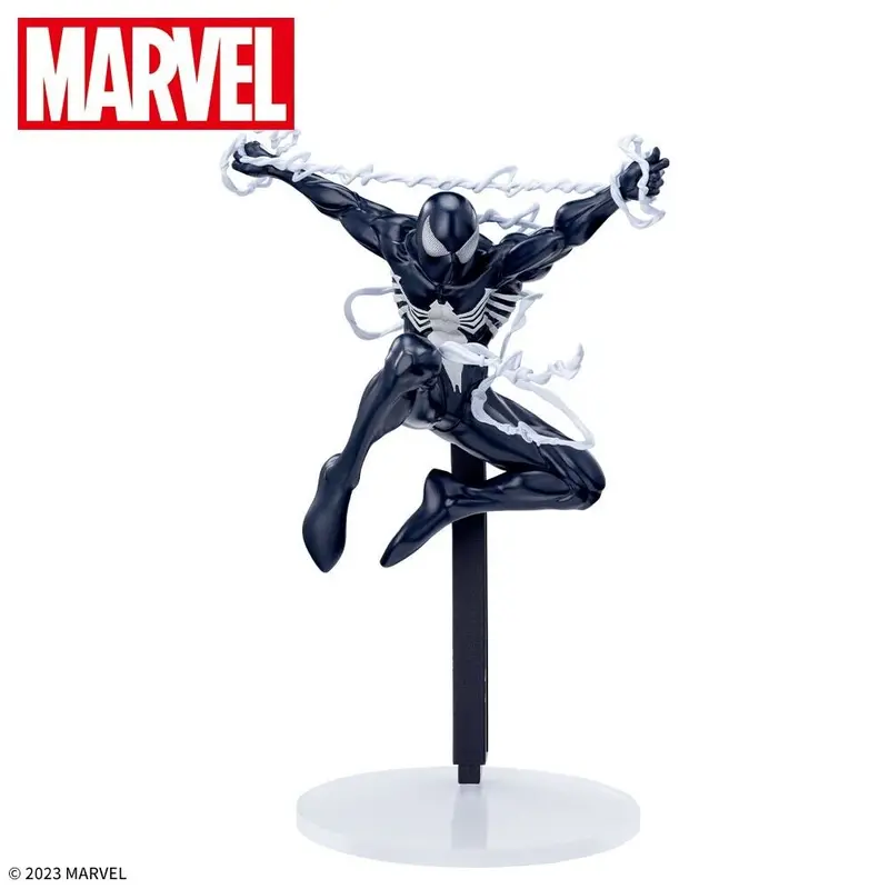 Sega Black-Costume Spider-Man Luminasta Marvel Comics Figure 1