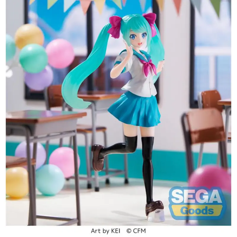 Sega Hatsune Miku 16Th Anniversary Kei Ver. Luminasta Figure 1
