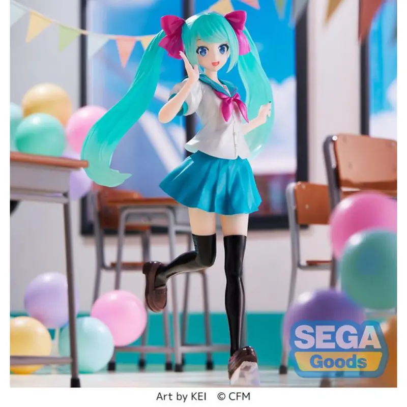 Sega Hatsune Miku 16Th Anniversary Kei Ver. Luminasta Figure 2