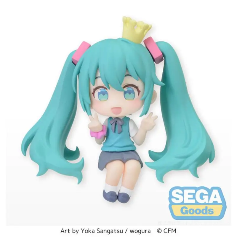 Sega Hatsune Miku Chokonose 16Th Anniversary Wogura Ver. Mini Figure 2