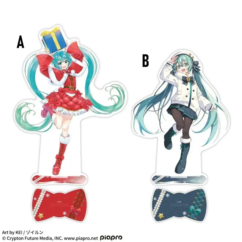 Sega Hatsune Miku Christmas 2024 Platinum Zakka Big Clear Stand 1