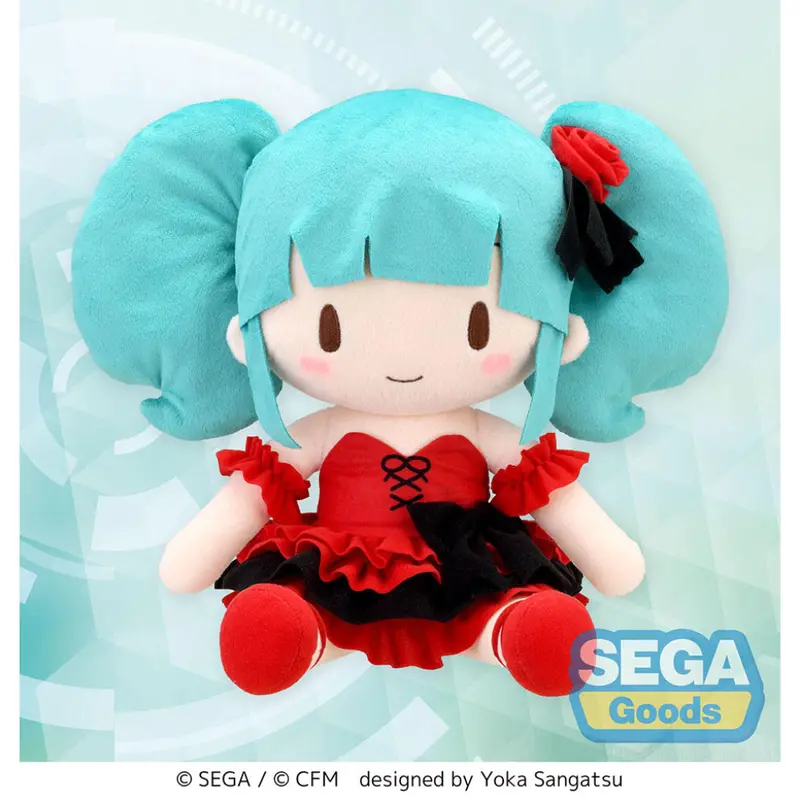 Sega Hatsune Miku Etoile Ver. Project Diva Mega39's Fuwapuchi L Plush 1