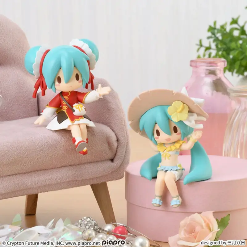Sega Hatsune Miku Fuwapuchi Chokonose Vol.2 Mini Figure 1