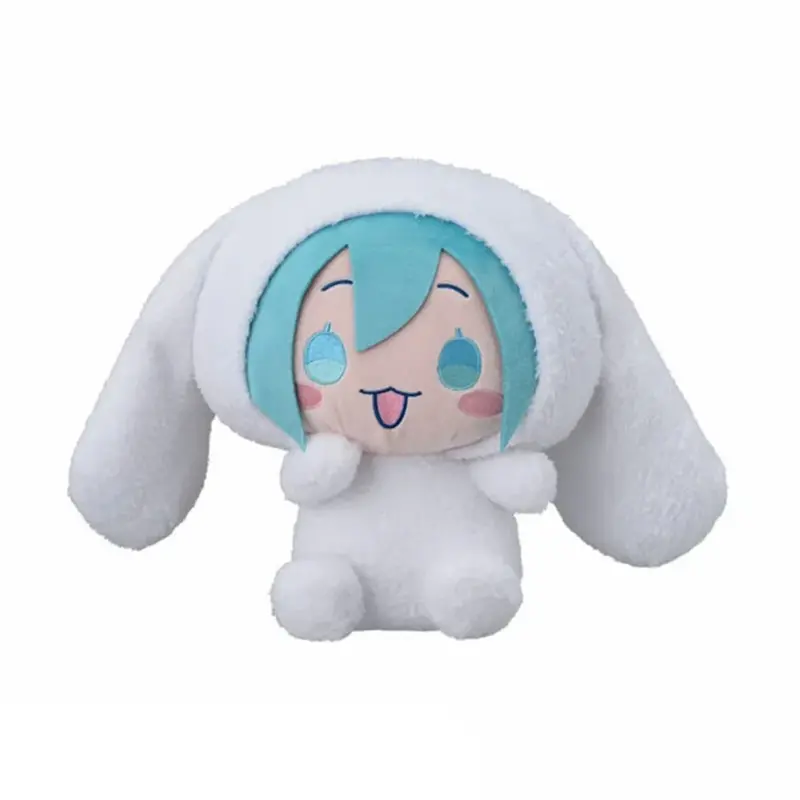 Sega Hatsune Miku In Cinnamoroll Costume Hatsune Miku X Cinnamoroll L Plush 1
