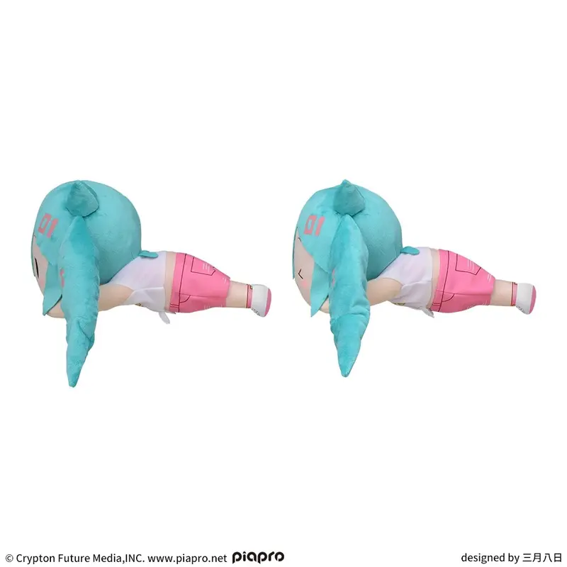 Sega Hatsune Miku Live Audience Cheering Ver Fuwapuchi Nesoberi M Plush 2