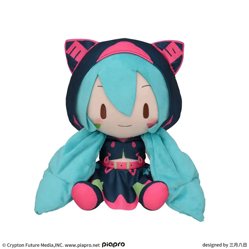 Sega Hatsune Miku Live Stage Ver Fuwapuchi L Plush 1