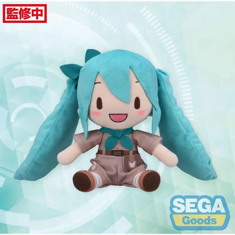 Sega Hatsune Miku Outing Series Zoo Ver. Fuwapuchi M Plush 1