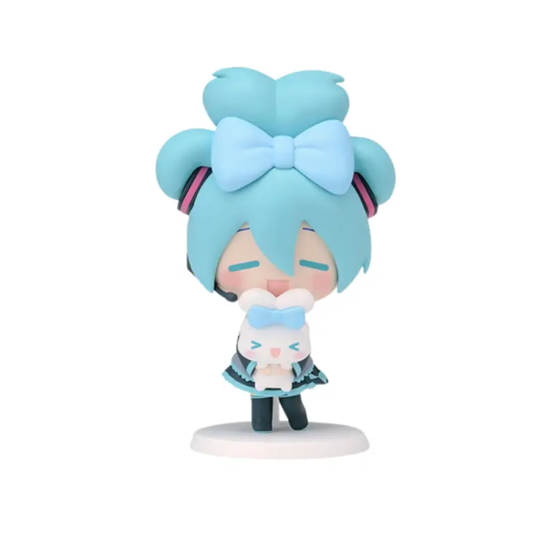 Sega Hatsune Miku X Cinnamoroll (Closed Eyes) Mini Figure 1