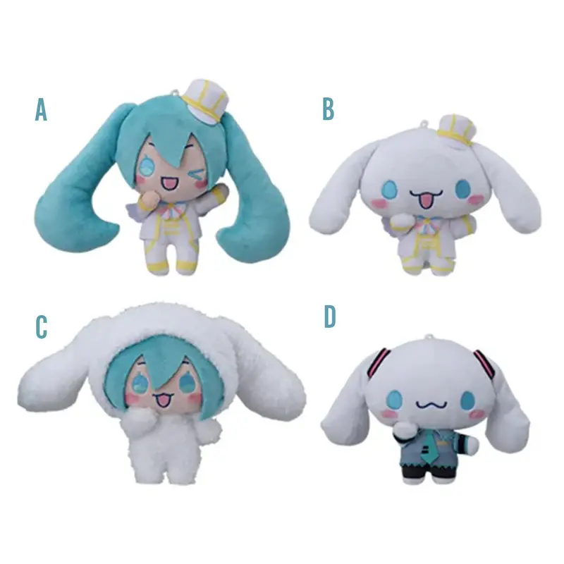 Sega Hatsune Miku X Cinnamoroll Mini Plush Vol.2 1