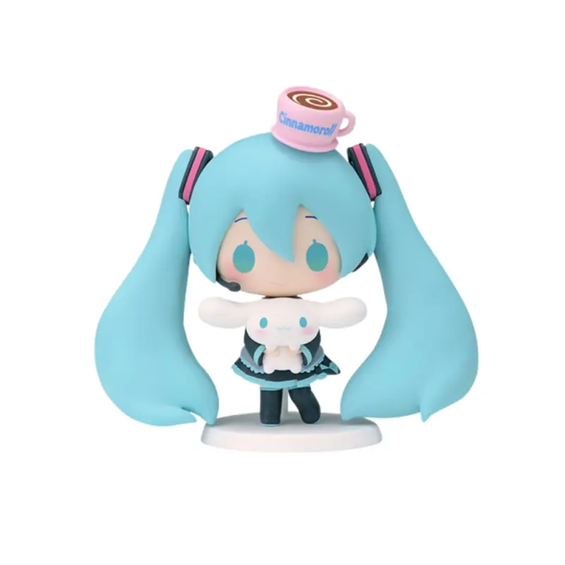 Sega Hatsune Miku X Cinnamoroll (Open Eyes) Mini Figure 1