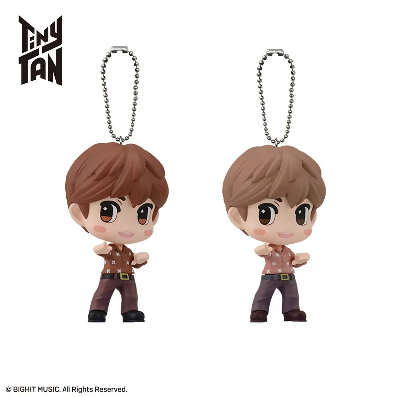 Sega Mp Jin Dynamite Tinytan Chubby Collection Keychain Figure 2
