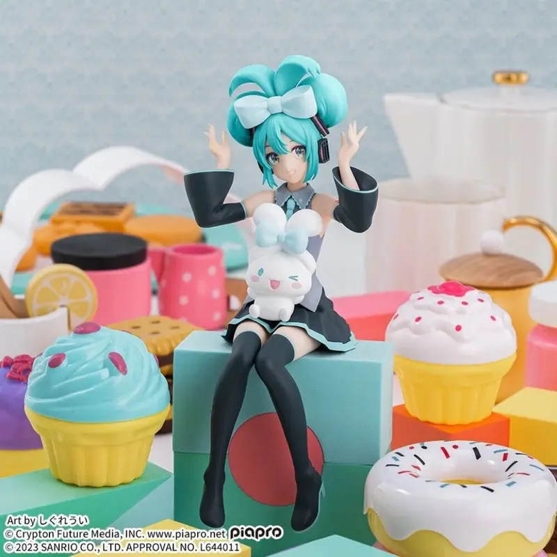 Sega Pm Hatsune Miku X Cinnamoroll Chokonose Figure 1