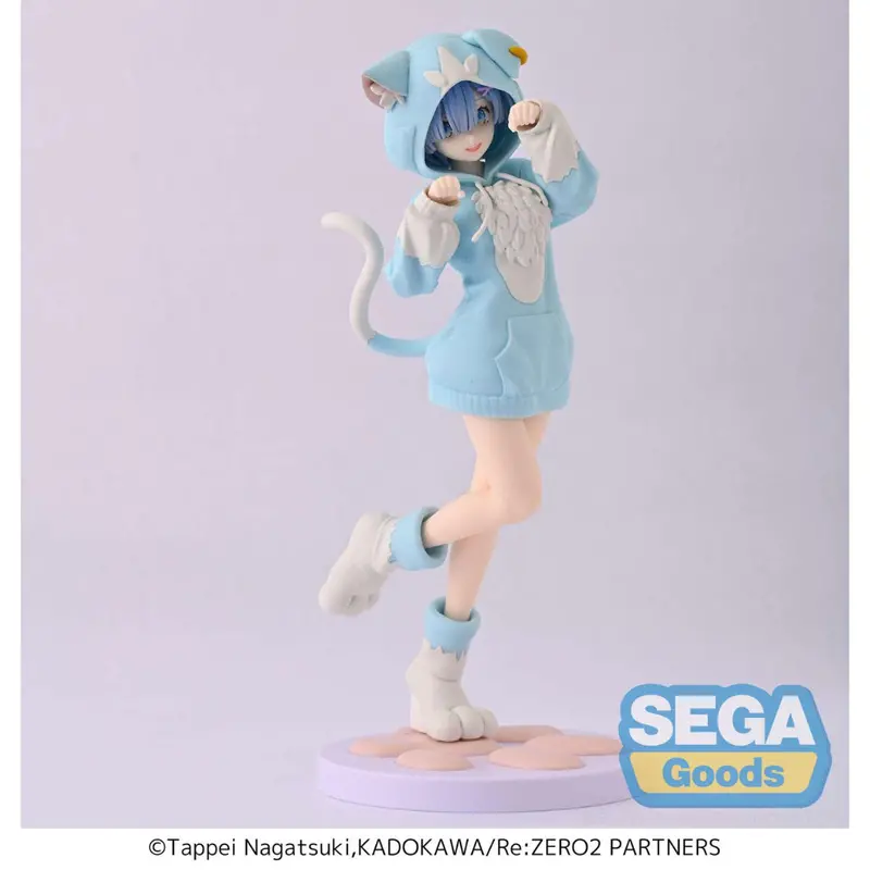 Sega Rem Fluffy Pack Luminasta Re:Zero Figure 1