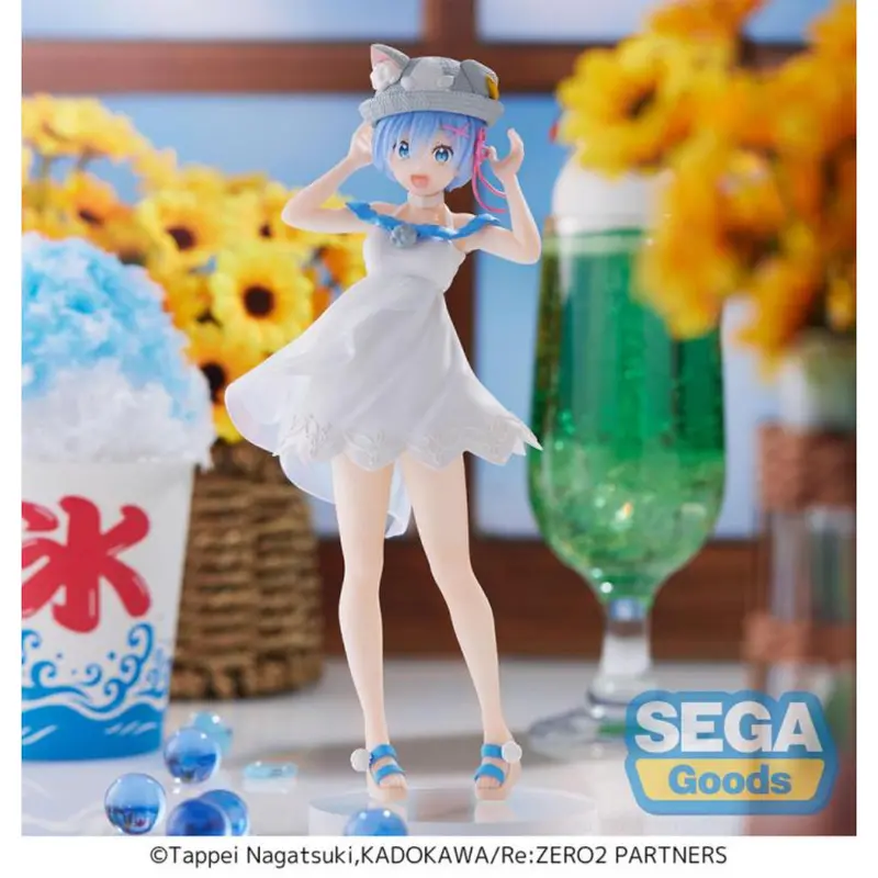 Sega Rem Nyatsu Summer Days Luminasta Re:Zero Figure 1