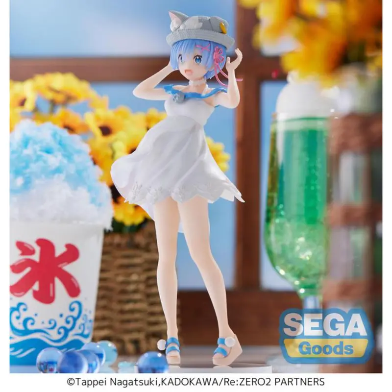 Sega Rem Nyatsu Summer Days Luminasta Re:Zero Figure 2