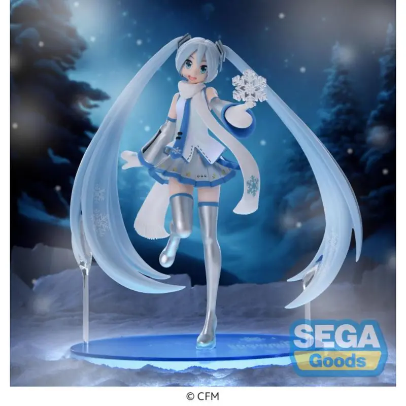 Sega Snow Miku Sky Town Ver. Luminasta Figure 1