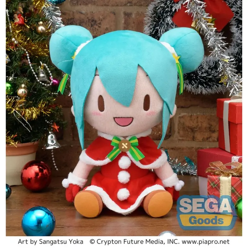 Sega Sp Hatsune Miku Christmas 2021 Fuwa Fuwa Plush 1
