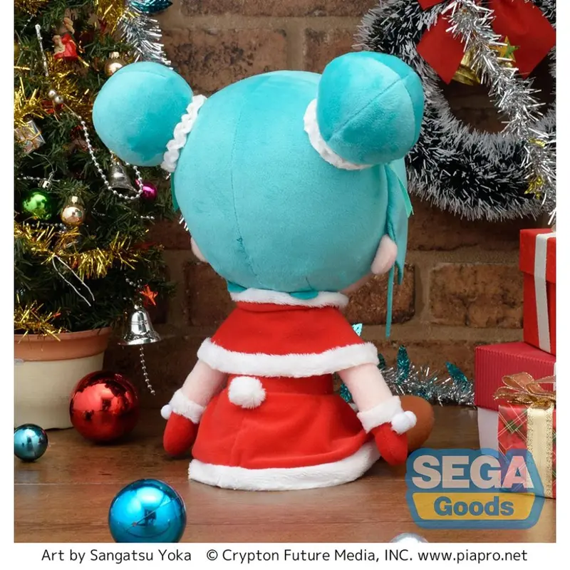 Sega Sp Hatsune Miku Christmas 2021 Fuwa Fuwa Plush 2