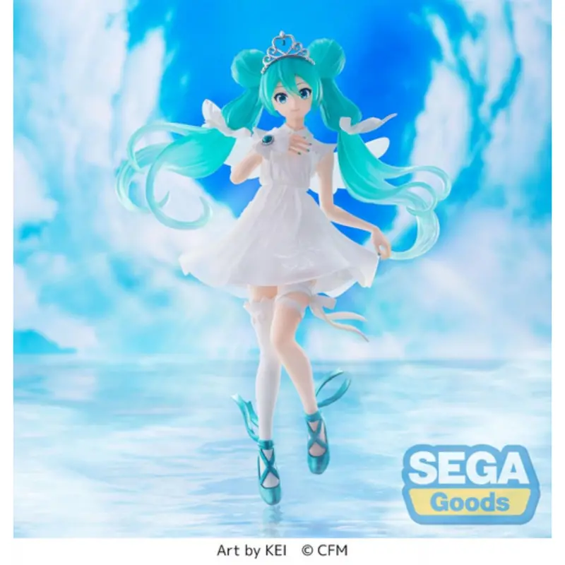 Sega Spm Hatsune Miku 15Th Anniversary Kei Ver Figure 1