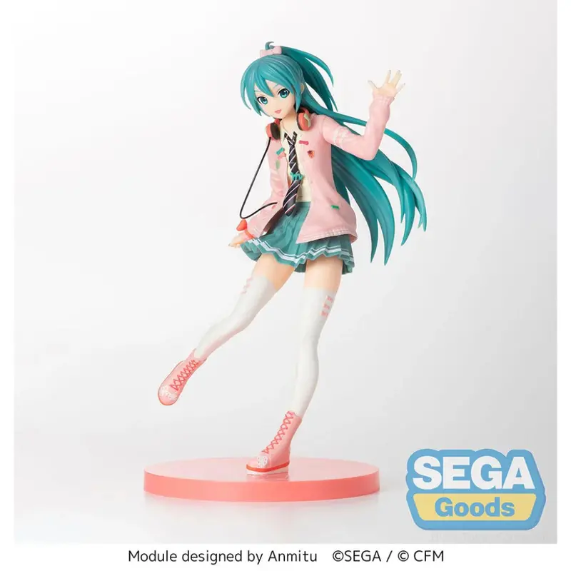 Sega Spm Hatsune Miku Ribbon Girl Ver Pj Diva Arcade Future Tone Figure 1