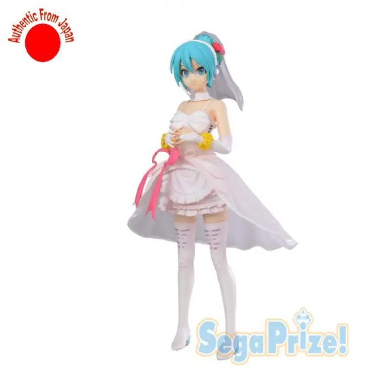Sega Spm Hatsune Miku White Dress Figure 1