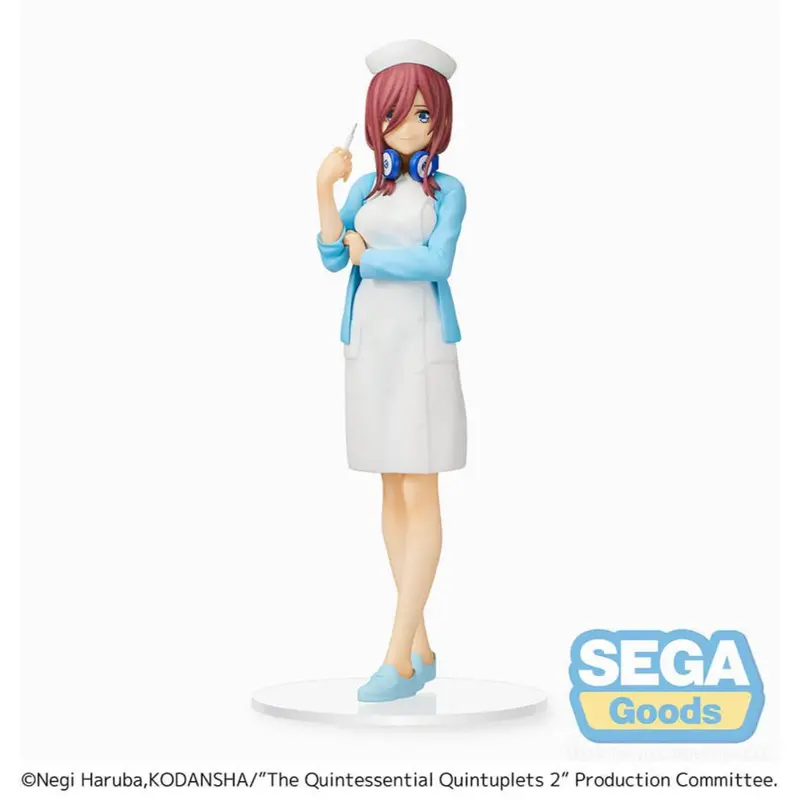 Sega Spm Nakano Miku Nurse Ver. Quintessential Quintuplets Figure 1