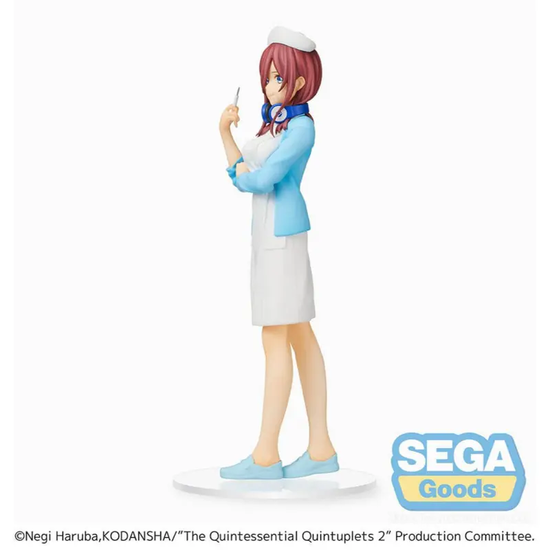 Sega Spm Nakano Miku Nurse Ver. Quintessential Quintuplets Figure 2
