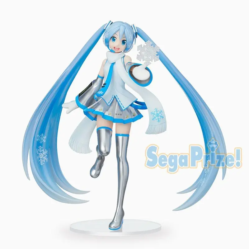 Sega Spm Snow Miku Sky Town Ver. Hatsune Miku Super Premium Figure 1