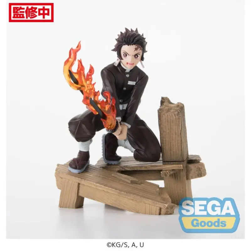 Sega Tanjiro Kamado Swordsmith Village Arc Xross Link Demon Slayer: Kimetsu No Yaiba Figure 1