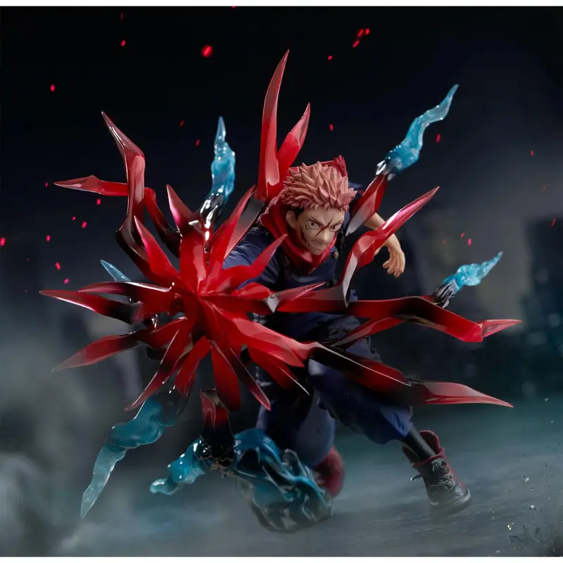 Sega Yuji Itadori Black Flash Luminasta Jujutsu Kaisen Figure 2